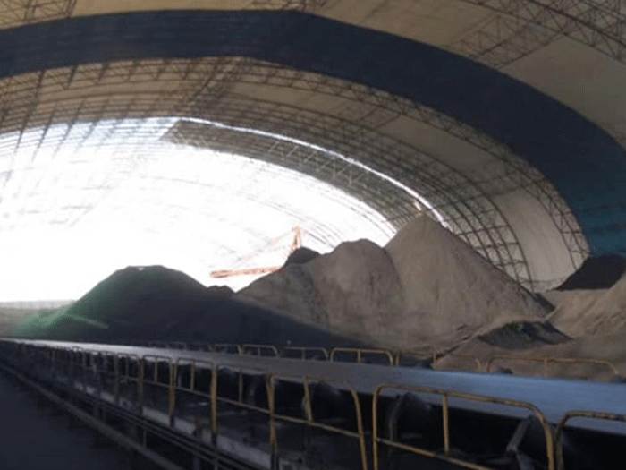 迪庆煤棚料仓网架