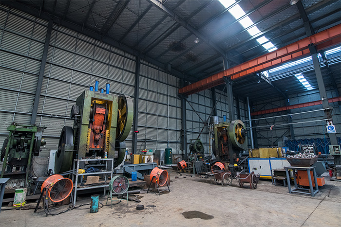 迪庆网架配件-锥头加工车间